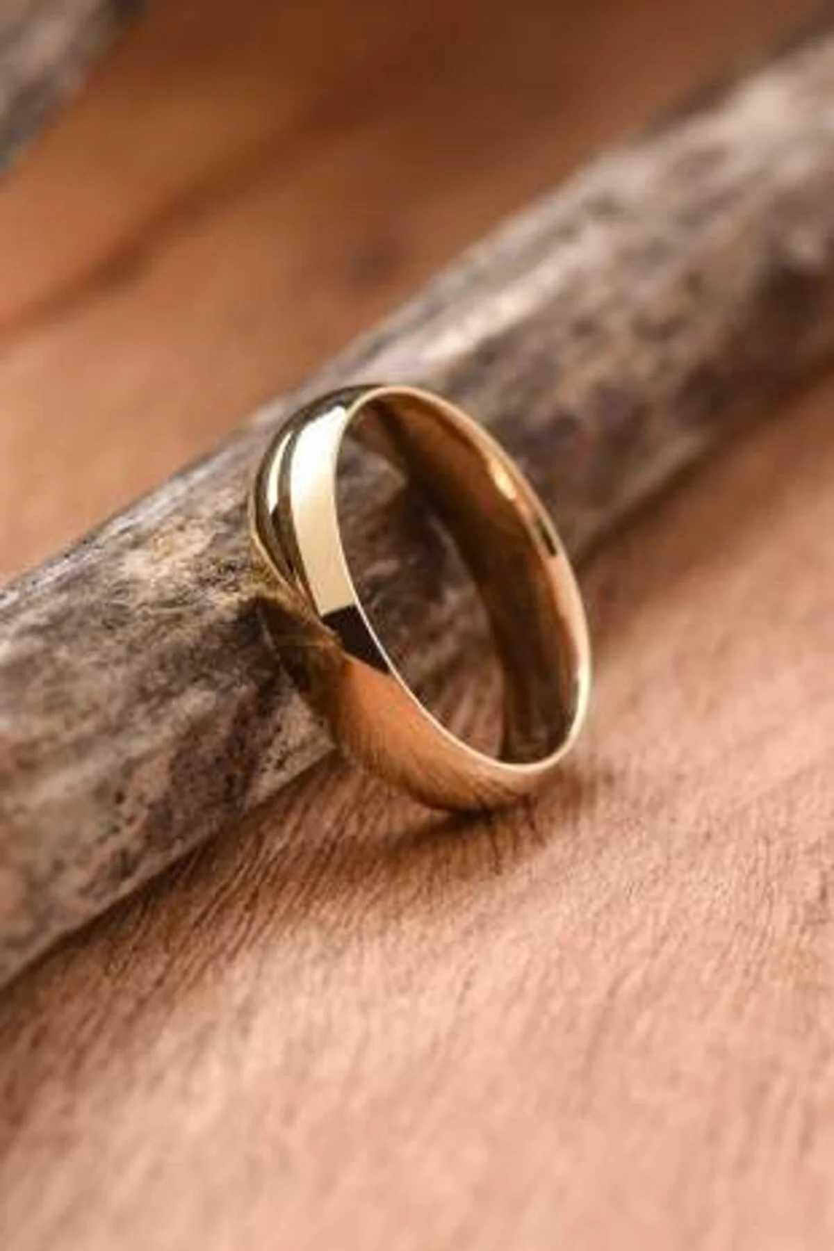 حلقه ازدواج کلاسیک 5 میلی متری نقره ش.1091 کد.1037