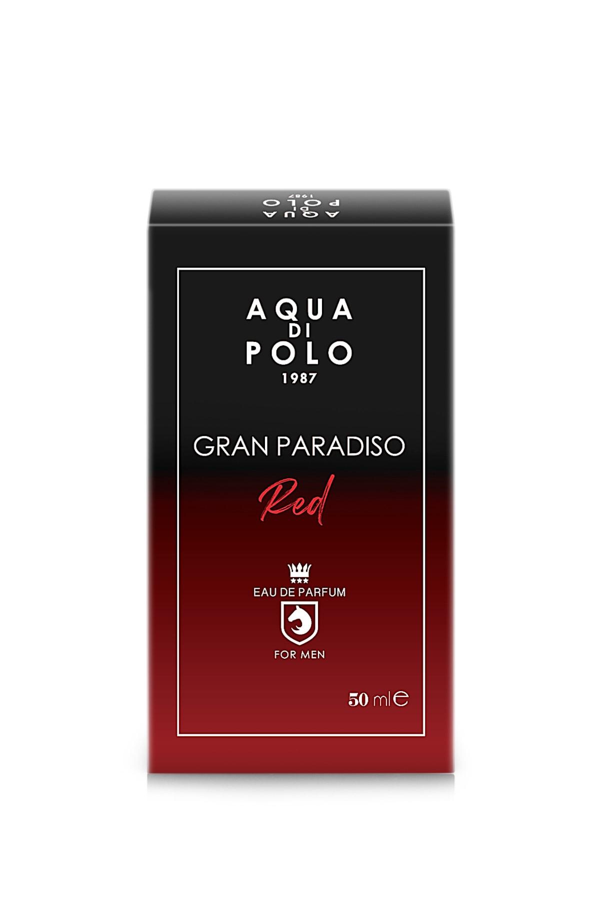 ادوپرفیوم مردانه Aqua Di Polo 1987 مدل Gran Paradiso Red کد.1005