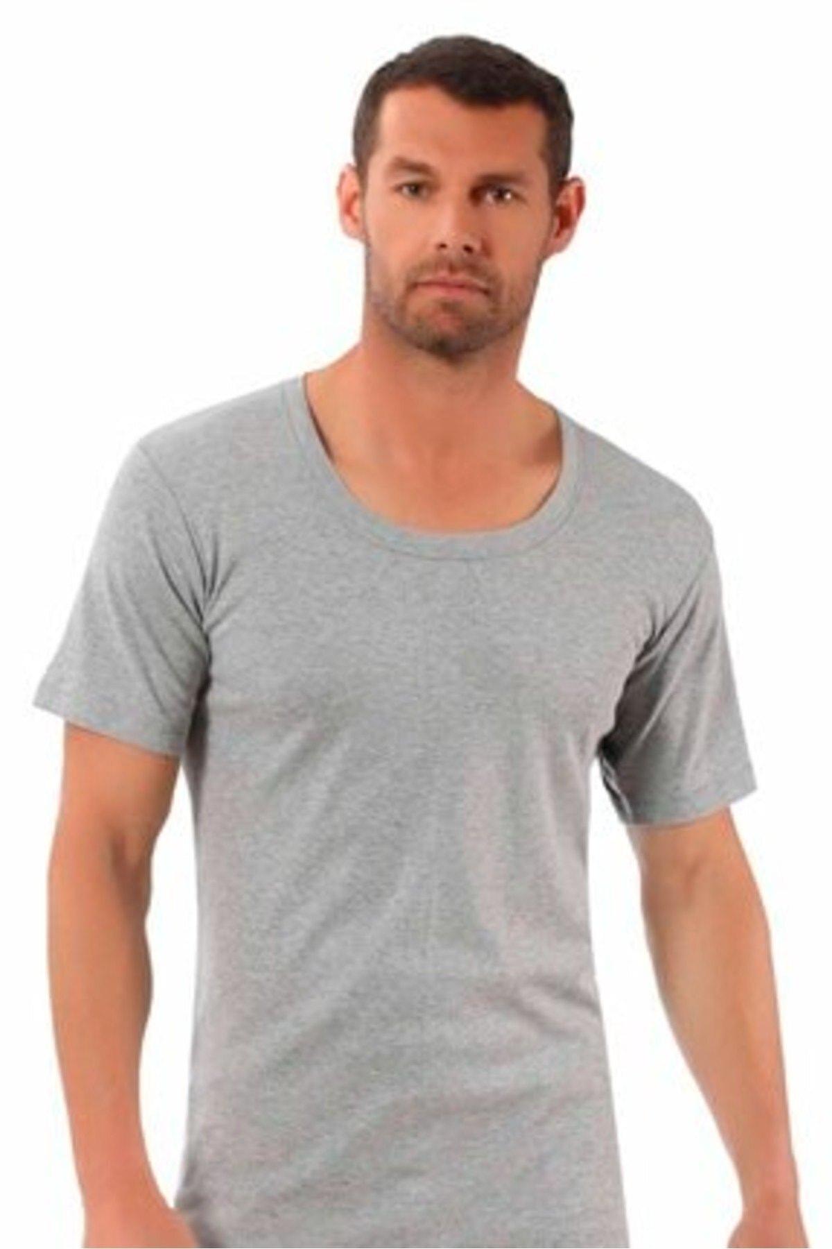 پک 6 عددی تی شرت مردانه یقه گرد کد.1002
