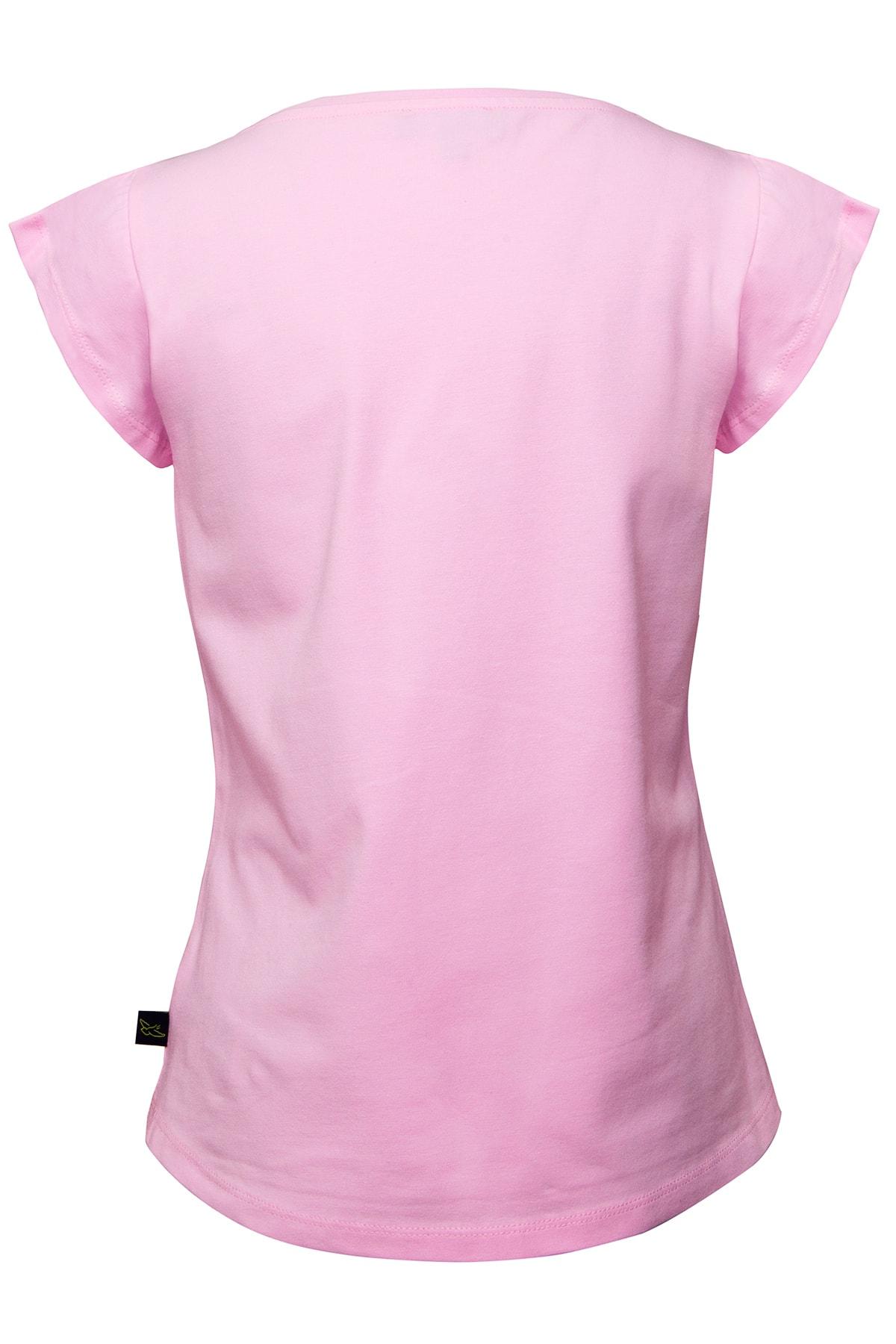 تی شرت دخترانه طرح پروانه کد.1015