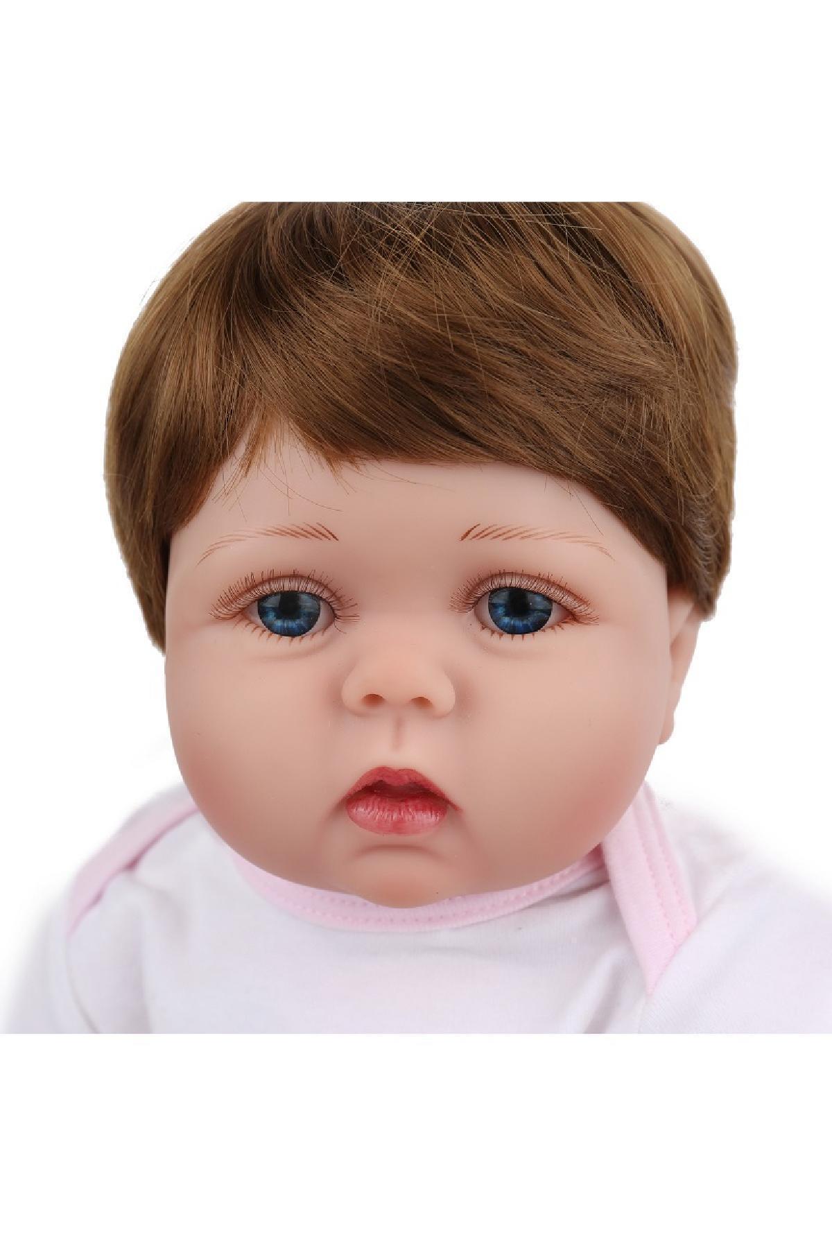 عروسک نوزاد سیلیکونی 55 سانتی متری کد.1045