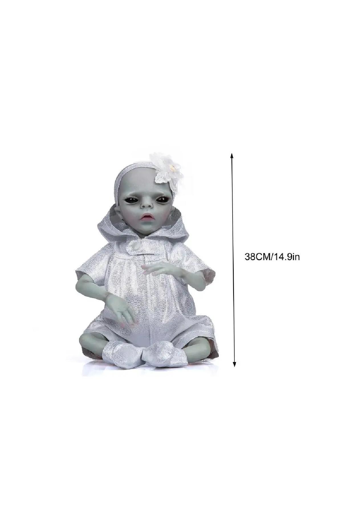 عروسک سیلیکونی نوزاد موجود فضایی کد.1028
