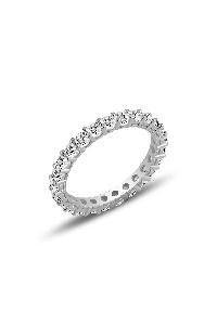 انگشتر زنانه مدل الماس Söğütlü Silver کد.1030