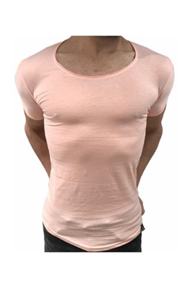 تی شرت یقه باز مردانه کد.1015