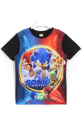 تی شرت پسرانه طرح Sonic کد.1008